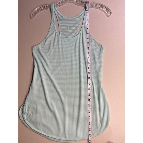 Lululemon Womens Light Blue Muscle Tank Unisize (PTP: 14.5", Length: 26.5) - Picture 8 of 9